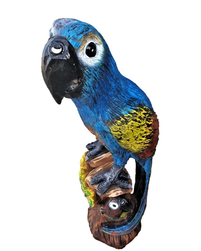DUŻA NIEBIESKA PAPUGA NA PNIU model II