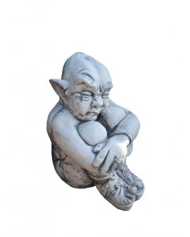 TROLL Z WARKOCZEM - biały