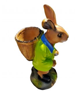 ŚREDNI ZAJĄC Z KOSZEM - LIMONKA