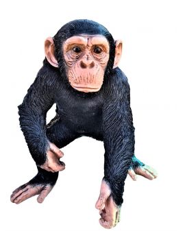 ŚREDNI GORYL MAŁPA SZYMPANS STOJĄCY - model B