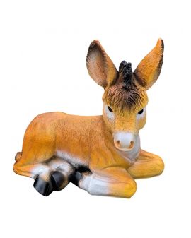 MAŁY BRĄZOWY LEŻĄCY OSIOŁEK