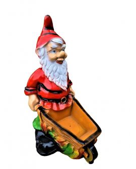 DUŻY KRASNAL Z TACZKĄ MODEL III