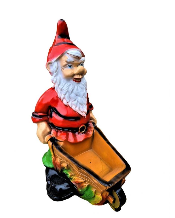 DUŻY KRASNAL Z TACZKĄ MODEL III