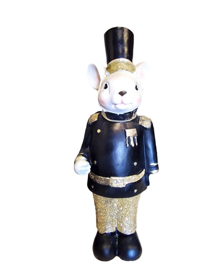 FIGURA ŚWIĄTECZNA - MYSZ MYSZKA ŻOŁNIERZ model V