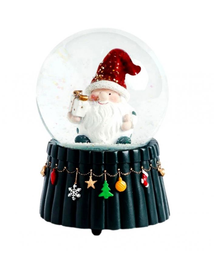 SZKLANA KULA Z POZYTYWKĄ MIKOŁAJ SKRZAT Z POZYTYWKĄ