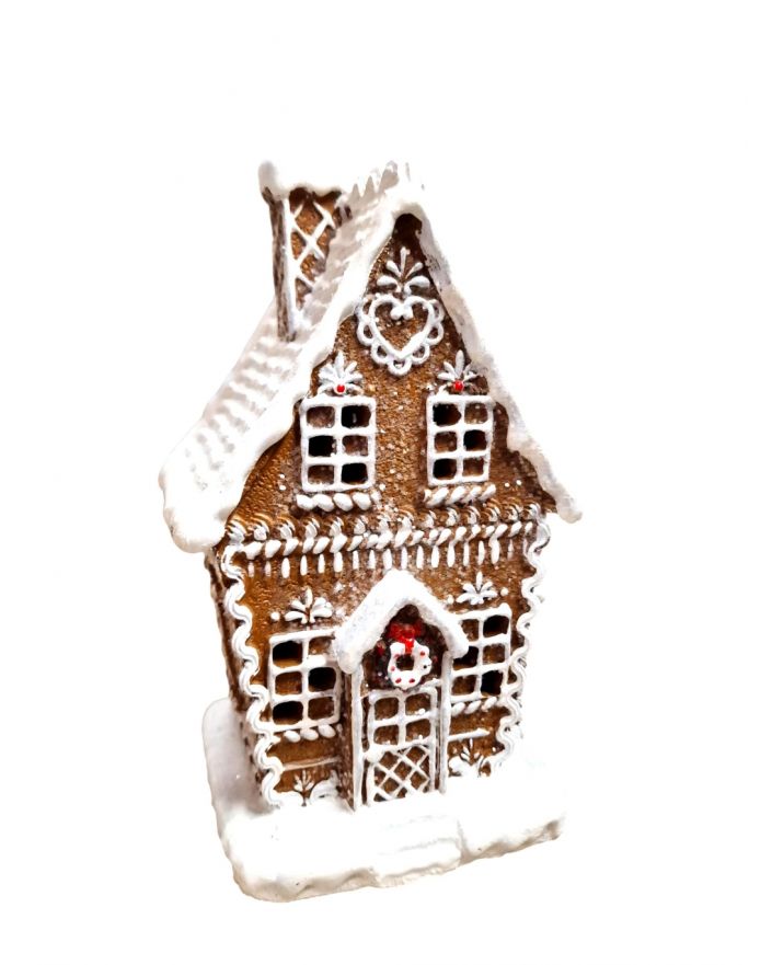 OZDOBA ŚWIĄTECZNA - DOMEK Z PIERNIKA model IV LED
