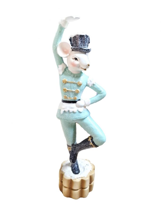 FIGURA ŚWIĄTECZNA - MYSZ MYSZKA BALETNICA model Ib
