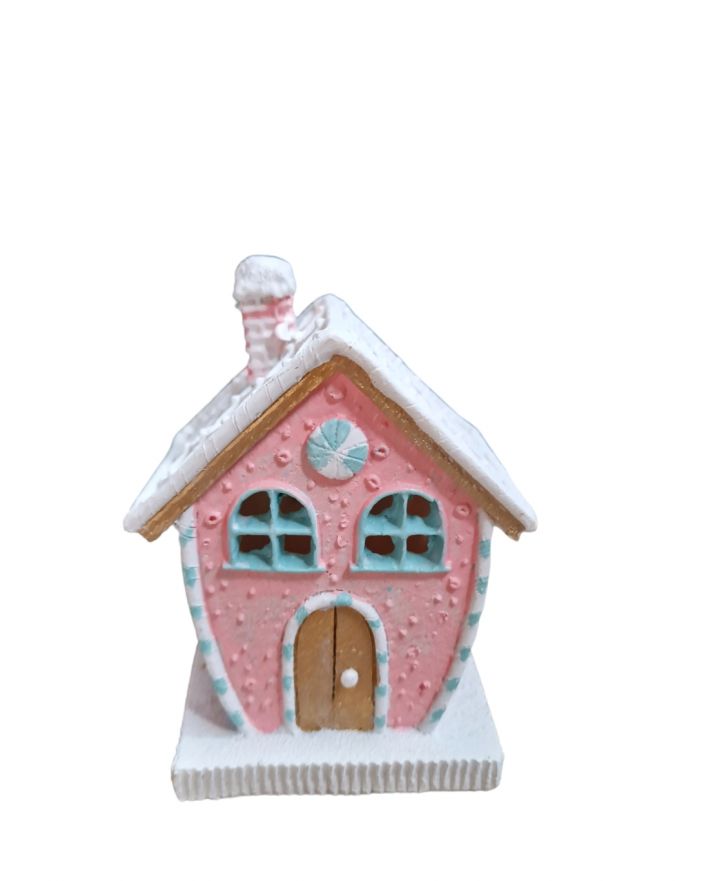 OZDOBA ŚWIĄTECZNA - DOMEK Z PIERNIKA model IX LED