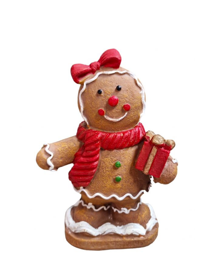 OZDOBA ŚWIĄTECZNA - LUDEK Z PIERNIKA model II