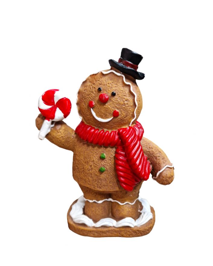 OZDOBA ŚWIĄTECZNA - LUDEK Z PIERNIKA model III