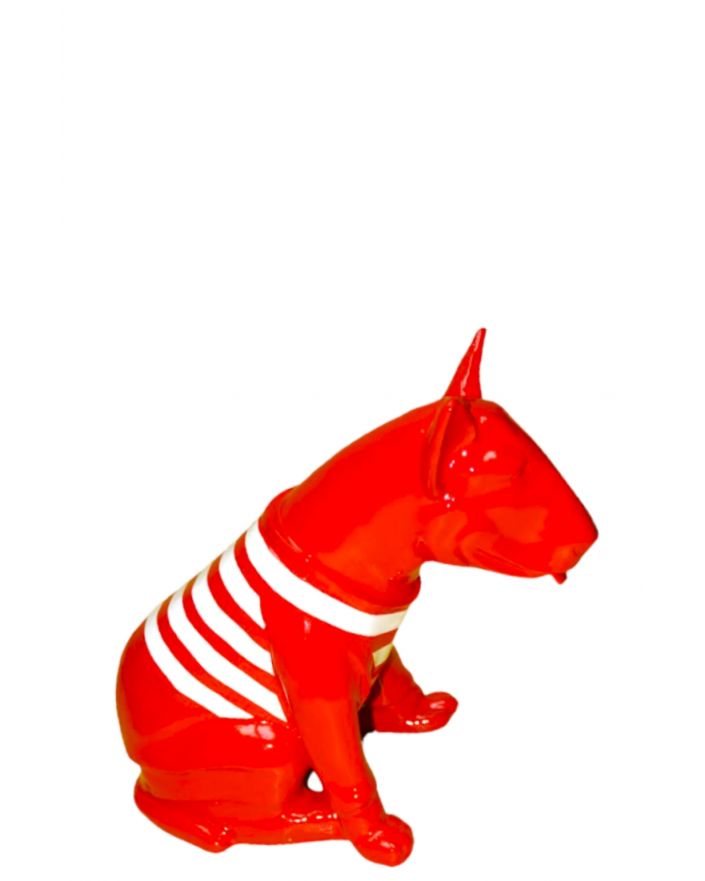 MAŁY SIEDZĄCY BULTERIER - design model III