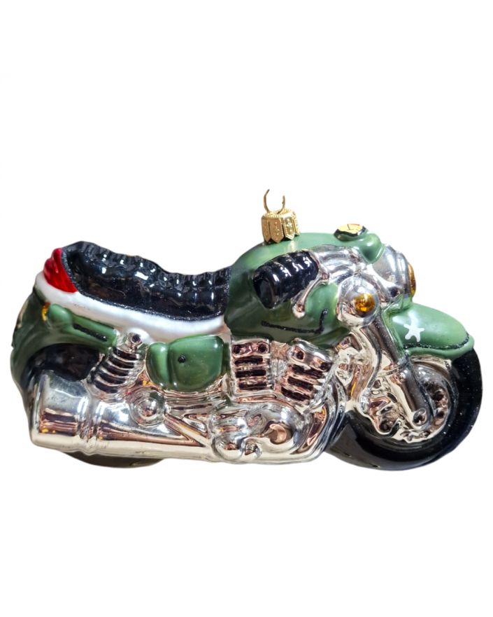 OZDOBA ŚWIĄTECZNA - ZAWIESZKA BOMBKA MOTOR MOTOCYKL model I