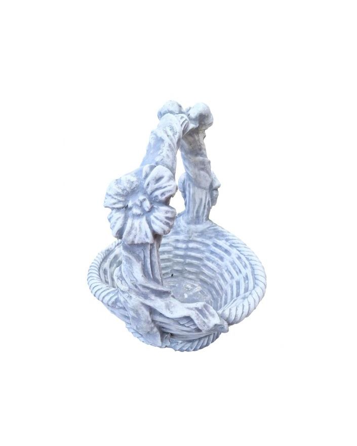 KOSZ NA KWIATY - MODEL IA szary