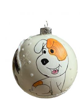 OZDOBA ŚWIĄTECZNA - ŚREDNIA BOMBKA 100 mm REKSIO