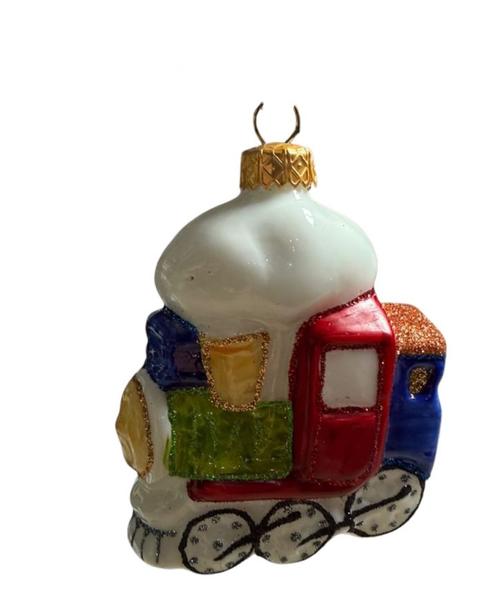 OZDOBA ŚWIĄTECZNA - ZAWIESZKA BOMBKA - LOKOMOTYWA