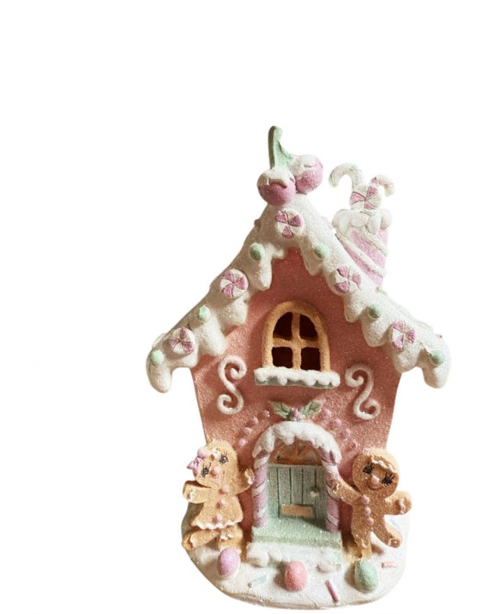 OZDOBA ŚWIĄTECZNA - DOMEK Z PIERNIKA model X LED