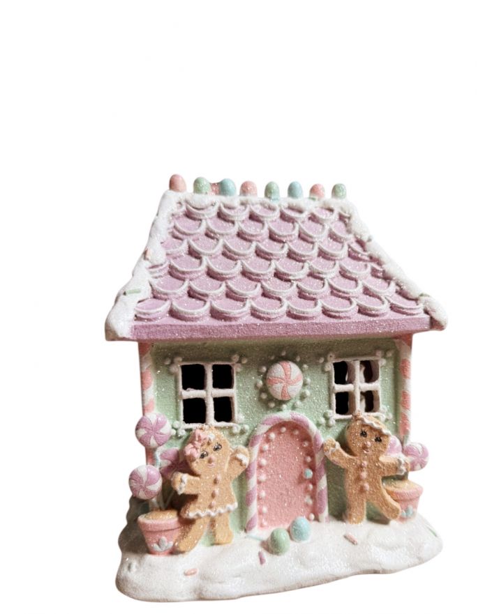 OZDOBA ŚWIĄTECZNA - DOMEK Z PIERNIKA model XIII LED