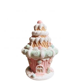 OZDOBA ŚWIĄTECZNA - BABECZKOWY SŁODKI DOM DOMEK