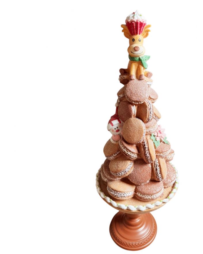 OZDOBA ŚWIĄTECZNA - TORT Z MUFINEK model II