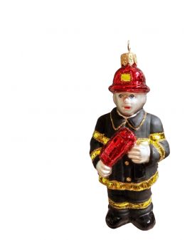 OZDOBA ŚWIĄTECZNA - ZAWIESZKA BOMBKA STRAŻAK