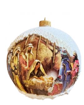 OZDOBA ŚWIĄTECZNA - DUŻA BOMBKA 150 mm model XXXIa