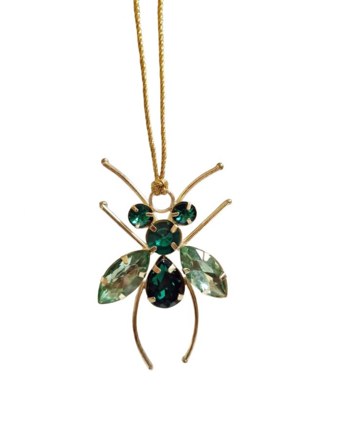 OZDOBA ŚWIĄTECZNA - ZAWIESZKA BOMBKA - MUCHA MOTYL OWAD WAŻKA model III