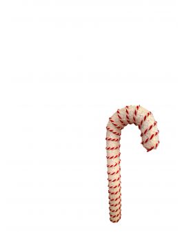 OZDOBA ŚWIĄTECZNA - ZAWIESZKA BOMBKA - CUKIEREK, LASKA ŚWIĄTECZNA model I