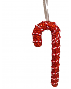 OZDOBA ŚWIĄTECZNA - ZAWIESZKA BOMBKA - CUKIEREK, LASKA ŚWIĄTECZNA model IIa