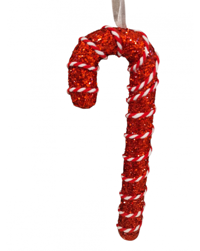 OZDOBA ŚWIĄTECZNA - ZAWIESZKA BOMBKA - CUKIEREK, LASKA ŚWIĄTECZNA model IIb