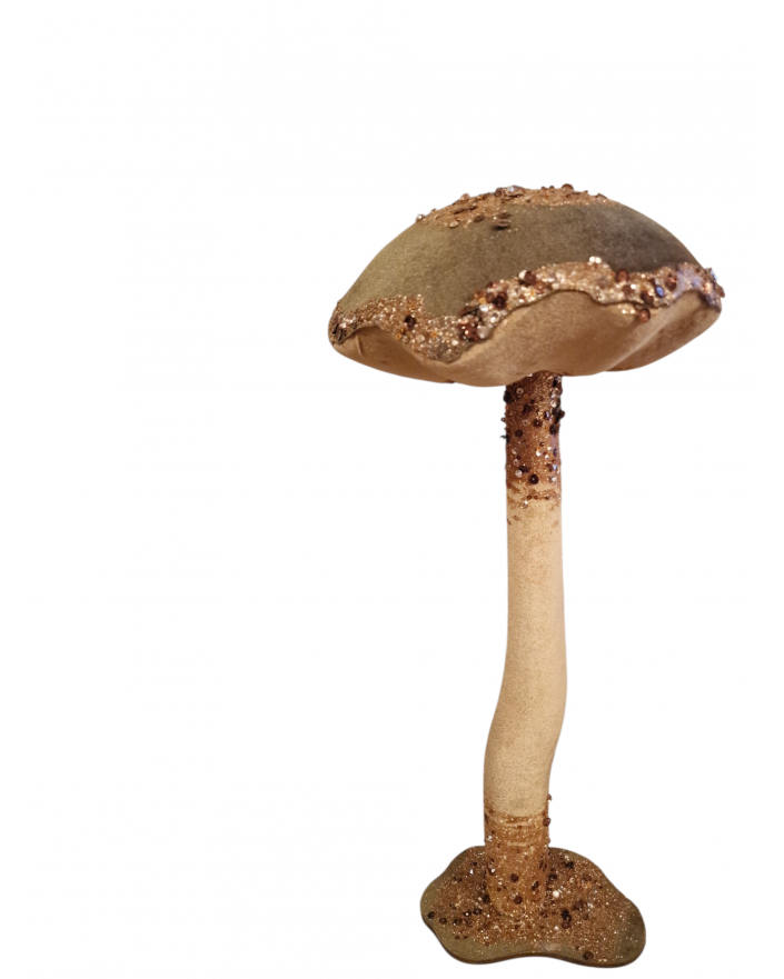 OZDOBA ŚWIĄTECZNA - DUŻY GRZYB GRZYBEK WELUR model I - XL