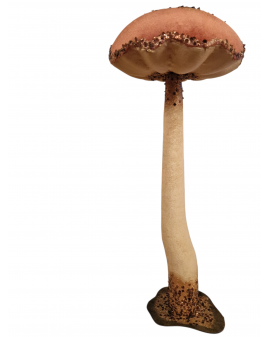 OZDOBA ŚWIĄTECZNA - DUŻY GRZYB GRZYBEK WELUR model II - XXL