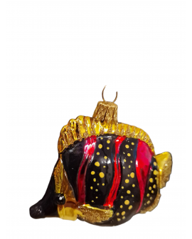 OZDOBA ŚWIĄTECZNA - BOMBKA ZAWIESZKA RYBA RYBKA SKALAR model I