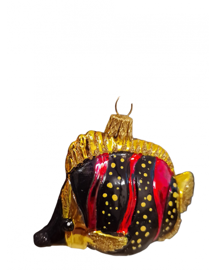 OZDOBA ŚWIĄTECZNA - BOMBKA ZAWIESZKA RYBA RYBKA SKALAR model I