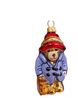 OZDOBA ŚWIĄTECZNA - ZAWIESZKA BOMBKA MIŚ PADDINGTON model II