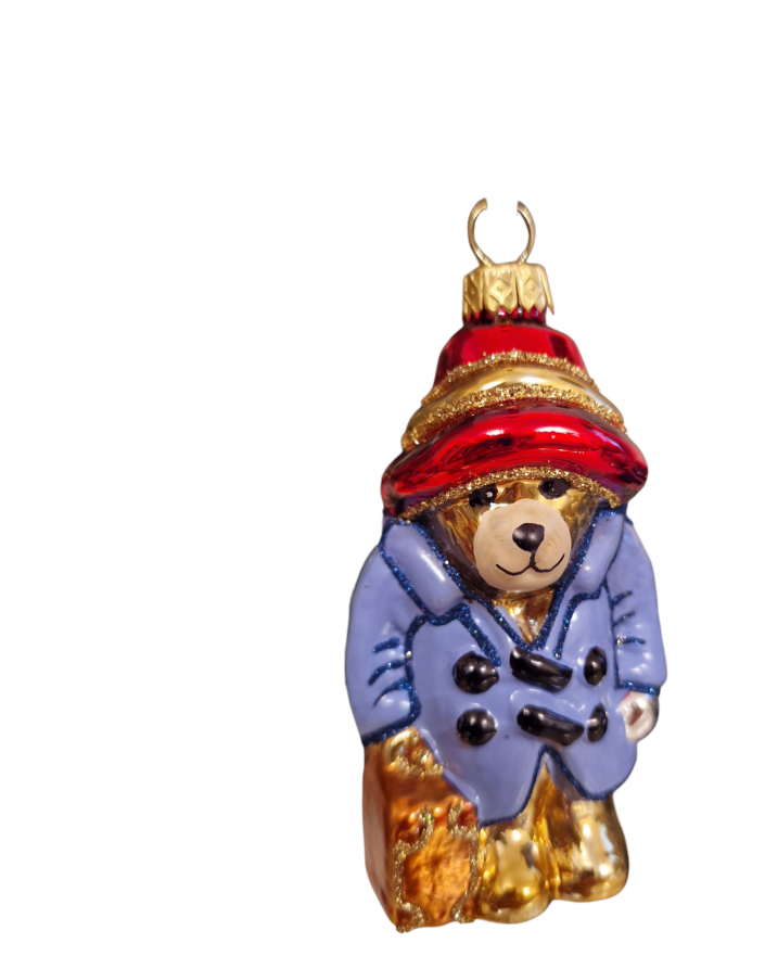 OZDOBA ŚWIĄTECZNA - ZAWIESZKA BOMBKA MIŚ PADDINGTON model II