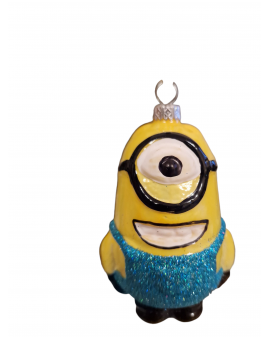 OZDOBA ŚWIĄTECZNA - ZAWIESZKA BOMBKA MINIONEK model I