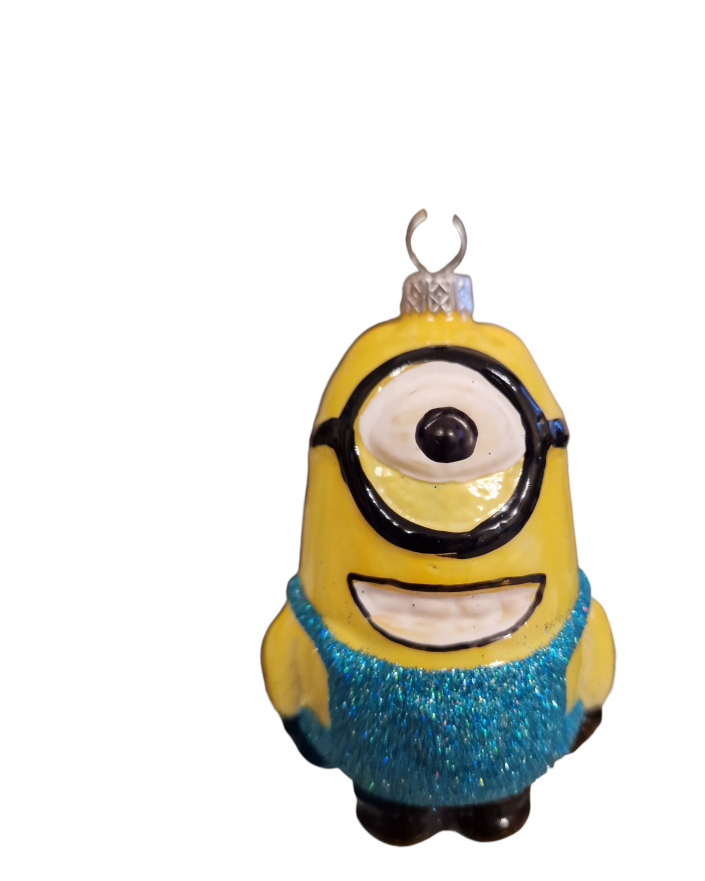 OZDOBA ŚWIĄTECZNA - ZAWIESZKA BOMBKA MINIONEK model I