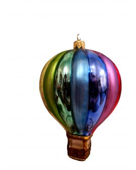 OZDOBA ŚWIĄTECZNA - ZAWIESZKA BOMBKA - KOLOROWY BALON
