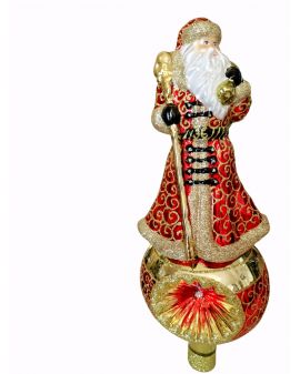 OZDOBA ŚWIĄTECZNA - SZPIC CHOINKOWY - MIKOŁAJ HURAS FAMILY