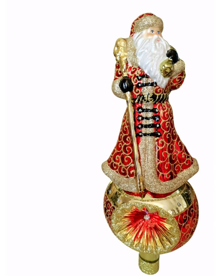 OZDOBA ŚWIĄTECZNA - SZPIC CHOINKOWY - MIKOŁAJ HURAS FAMILY