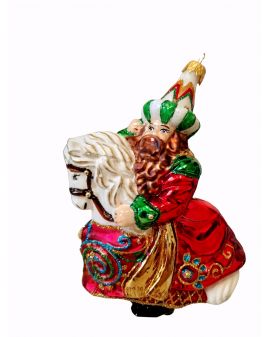 OZDOBA ŚWIĄTECZNA - ZAWIESZKA BOMBKA - LAJKONIK