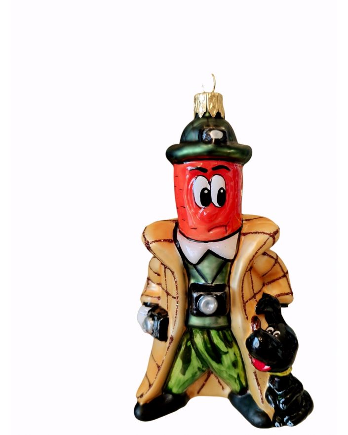 OZDOBA ŚWIĄTECZNA - ZAWIESZKA BOMBKA - PAN MARCHEWKA