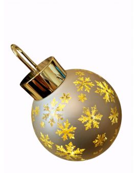 OZDOBA ŚWIĄTECZNA - STOJĄCA BOMBKA LED model II