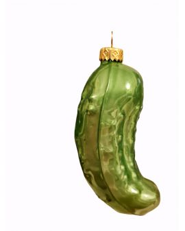 OZDOBA ŚWIĄTECZNA - ZAWIESZKA BOMBKA OGÓREK model II