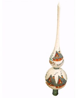 OZDOBA ŚWIĄTECZNA - SZPIC CHOINKOWY model IX