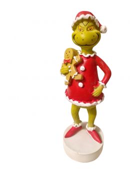 OZDOBA ŚWIĄTECZNA - GRINCH Z PIERNIKIEM model II