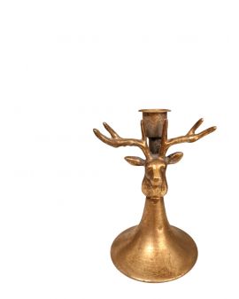 ŚWIECZNIK METALOWY Z RENIFEREM model I
