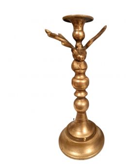 ŚWIECZNIK METALOWY Z RENIFEREM model II