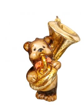 OZDOBA ŚWIĄTECZNA - ZAWIESZKA BOMBKA - MIŚ Z PUZONEM - Komozja