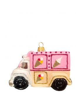 OZDOBA ŚWIĄTECZNA - ZAWIESZKA BOMBKA - LODZIARKA